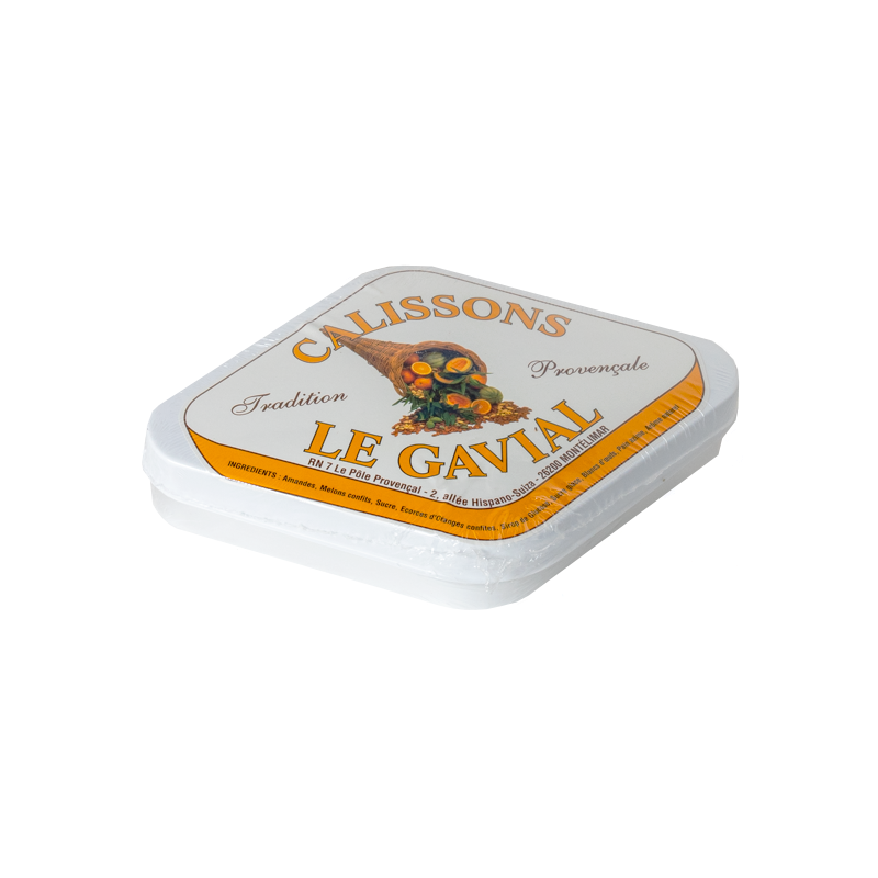 Boite de calissons - 240 Gr - Boîte Losange