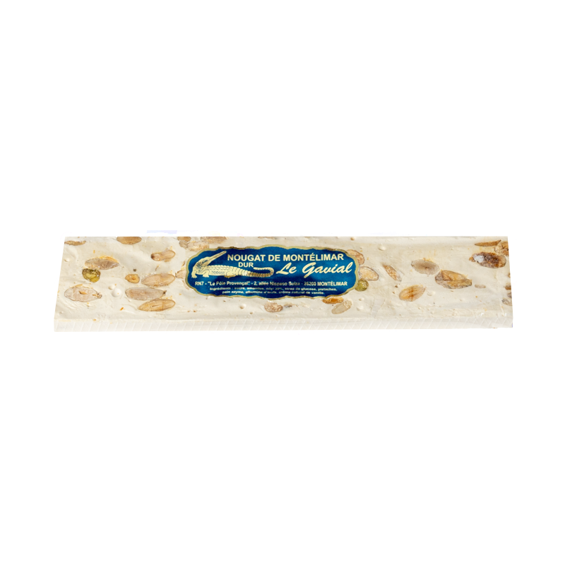 Barre de nougat au miel - 200 Gr