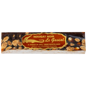 Barre de nougat noir - 100 Gr