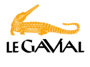 Nougat Le Gavial logo